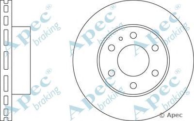 APEC BRAKING dsk2532 -  Тормозной диск